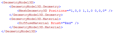 GeometryModel3D